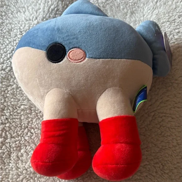 NEW WITH BAG Makeship Shark in Boots Plushie Artizzy Limited Edition Plush NWT - Picture 4 of 8